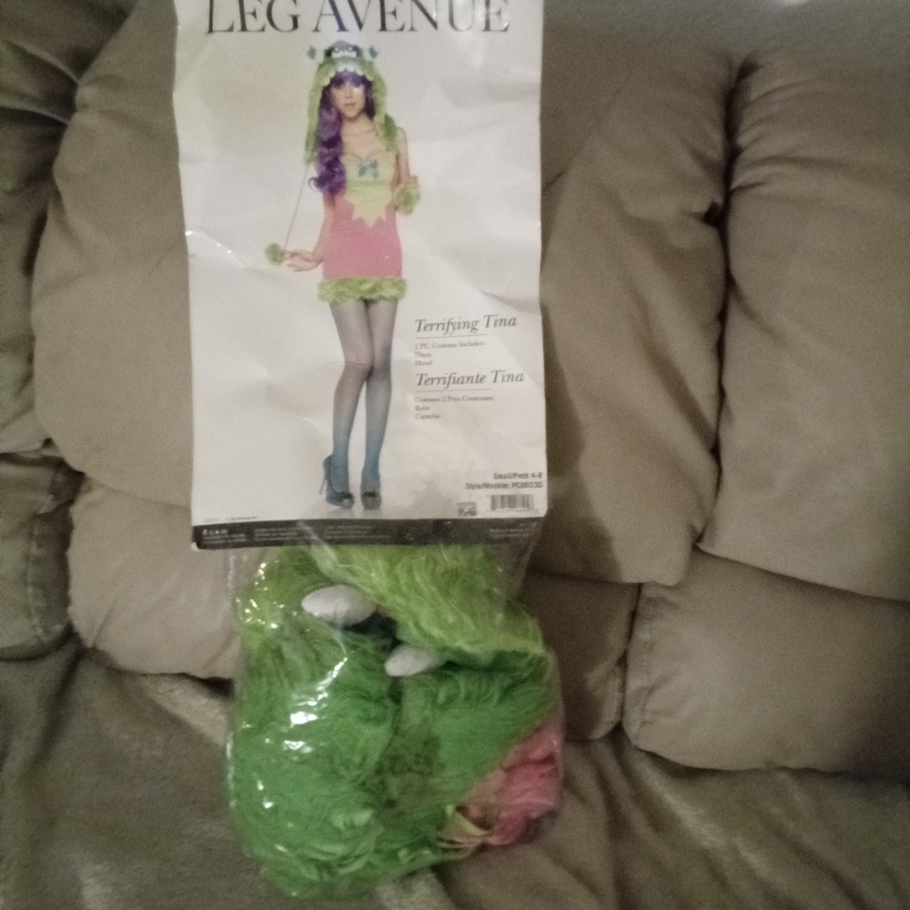 Leg Avenue Kids Costume - Green and Pink Delight